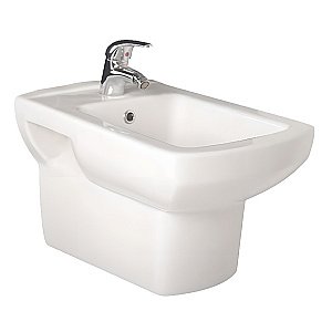 Биде Gural Vit Nero NE02BDE00 белое купить в интернет-магазине Sanbest