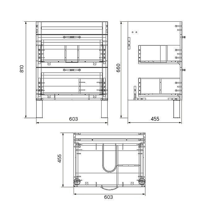 Тумба с раковиной Iddis Oxford OXF60W0i95K 60 для ванной в интернет-магазине Sanbest