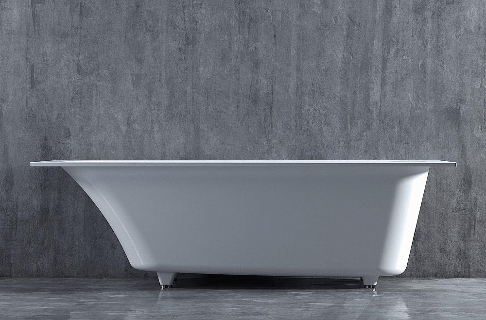 Ванна Salini Orlanda S-Stone 168х69 102021MF RAL матовая купить в интернет-магазине Sanbest