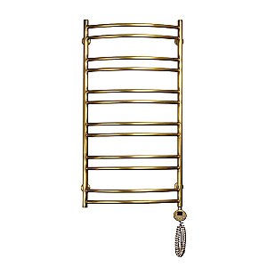 Полотенцесушитель электрический Domoterm Калипсо П12 500x985 АБР E бронза купить в интернет-магазине сантехники Sanbest