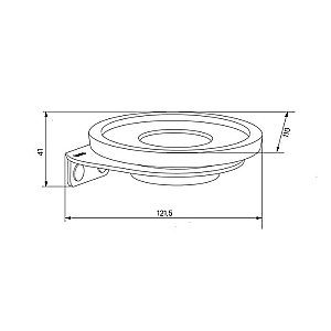 Мыльница Iddis Noa NOAWTG0i42 купить в интернет-магазине сантехники Sanbest