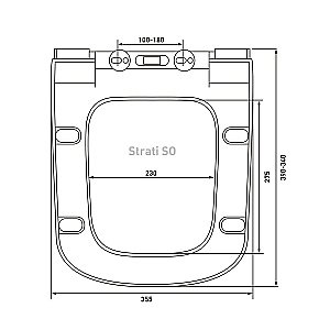 Унитаз подвесной с инсталляцией Berges NOVUM 42449 безободковый, белый/ кнопка L5 черная Soft Touch купить в интернет-магазине Sanbest