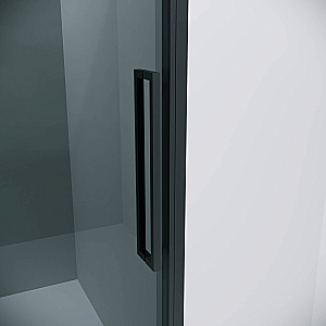 Душевой уголок Grossman Cosmo 130х100 120.K33.02.1310.21.10 стекло тонированное/профиль черный матовый купить в интернет-магазине Sanbest