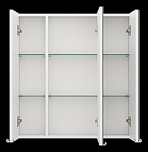 Зеркальный шкаф Misty Аура 75 Э-Аур02075-01 белый купить в интернет-магазине сантехники Sanbest