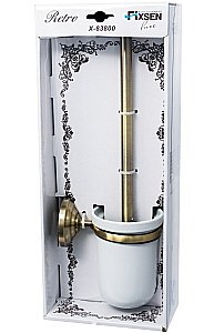 Ершик для туалета FIXSEN RETRO FX-83813 купить в интернет-магазине сантехники Sanbest