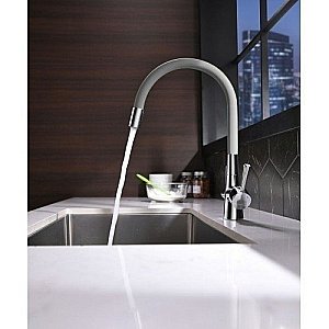 Смеситель для кухни Lemark Comfort LM3075C-Gray купить в интернет-магазине сантехники Sanbest