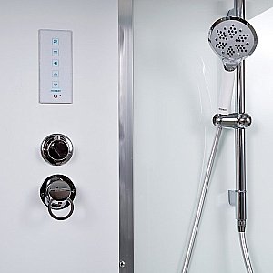 Душевая кабина DTO ЕМ4515 с гидромассажем и пультом 150х85 купить в интернет-магазине Sanbest