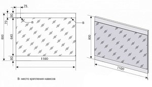 Зеркало Style Line Даллас Люкс 110 в ванную от интернет-магазине сантехники Sanbest