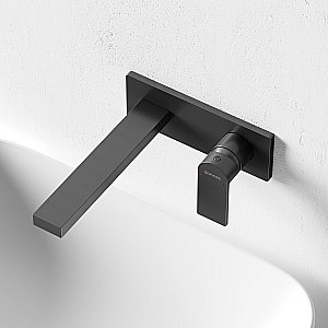 Смеситель для раковины Sancos Studio SC9017GG вороненая сталь купить в интернет-магазине сантехники Sanbest