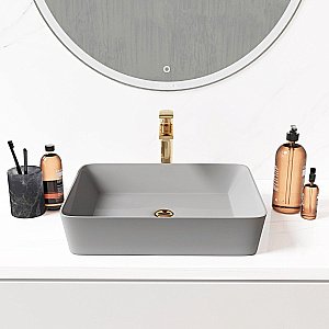 Раковина Grossman Color GR-3016GM серый матовый купить в интернет-магазине Sanbest