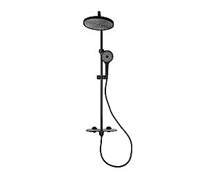 Душевая система Bronze de Luxe Icon 80112CB черный матовый купить в интернет-магазине сантехники Sanbest