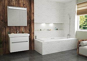 Ванна чугунная OWL 1975 Konung OWLIB191114 180х80 белая купить в интернет-магазине Sanbest