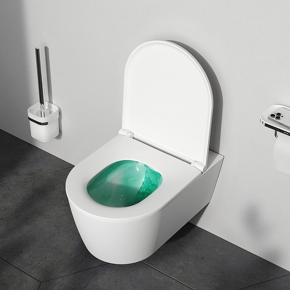 Унитаз подвесной AM.PM Func C8F1701MWSC белый матовый, безободковый купить в интернет-магазине Sanbest