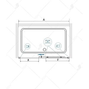Душевая дверь RGW Classic CL-14 160 купить в интернет-магазине Sanbest