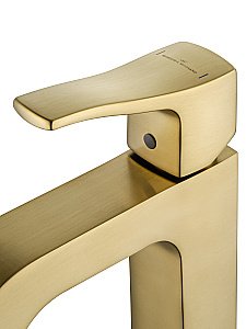 Смеситель для раковины WONZON & WOGHAND FLEX, Брашированное золото (WW-88018072-BG) купить в интернет-магазине сантехники Sanbest