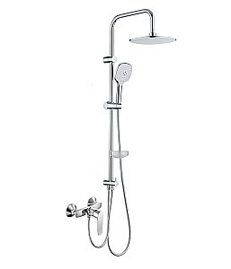 Душевая система Agger Nice A2595200 хром купить в интернет-магазине сантехники Sanbest