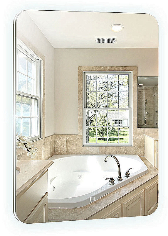 Зеркало Azario Паллада-2 68 LED-00002339 в ванную от интернет-магазине сантехники Sanbest