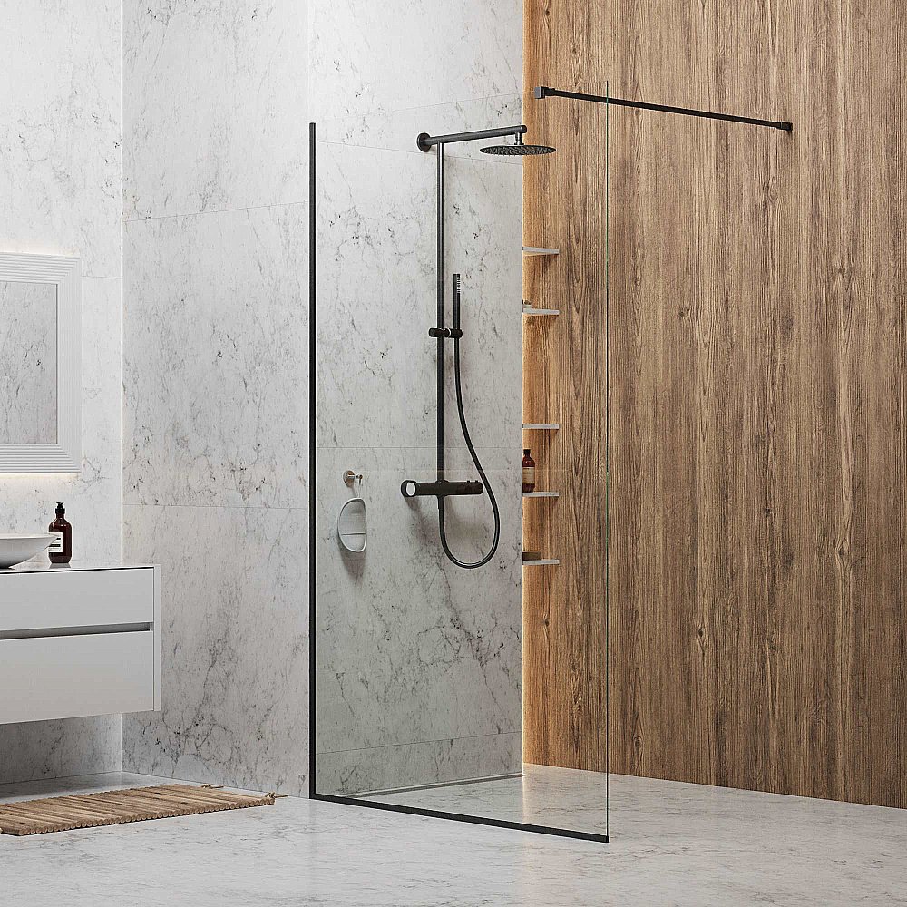 Душевое ограждение Berges SKY BLACK 120 купить в интернет-магазине Sanbest