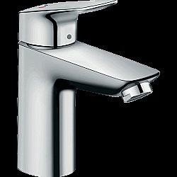 Смеситель для раковины Hansgrohe Logis 71102000 хром купить в интернет-магазине сантехники Sanbest