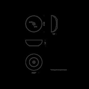 Раковина Sanita luxe Art Slim 40 ART40SLWB01S белая купить в интернет-магазине Sanbest