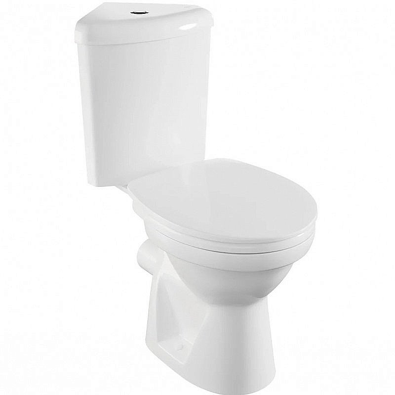 Унитаз Vitra Norm Wenkel 9854B099-7200 с бачком, с крышкой микролифт, белый купить в интернет-магазине Sanbest