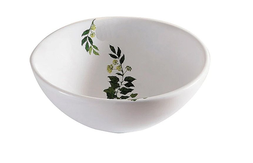 Раковина Elghansa 40 EG4030-116 белая с декором купить в интернет-магазине Sanbest