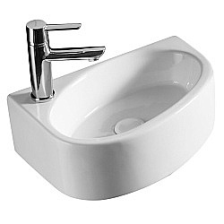 Раковина Azario 42 AZ-4519 белая купить в интернет-магазине Sanbest