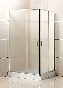 Душевой уголок BelBagno UNO 195-AH-2 120x90 матовый/хром купить в интернет-магазине Sanbest