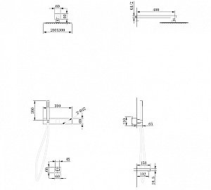Душевая система ABBER Rund AF8717SP сатин купить в интернет-магазине сантехники Sanbest