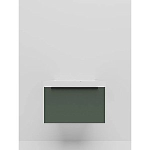 Тумба с раковиной La Fenice Simpla 60 FNC-01-SIM-G-60 серо-зеленая матовая для ванной в интернет-магазине Sanbest