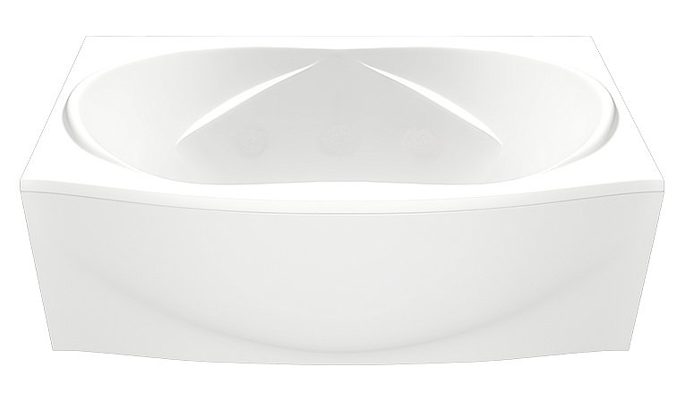 Ванна акриловая BAS Фиеста 194x100 купить в интернет-магазине Sanbest