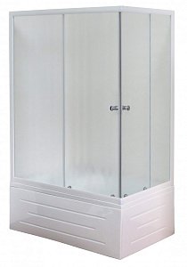 Душевой уголок Royal Bath RB8100BP-C 100х80 матовый купить в интернет-магазине Sanbest