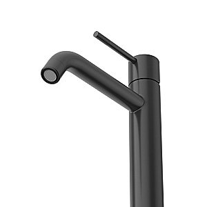 Смеситель для раковины Cezares RELAX-LC1-NOP-W0 черный матовый купить в интернет-магазине сантехники Sanbest