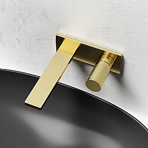 Смеситель для раковины Sancos Nexus SC9013BG брашированное золото купить в интернет-магазине сантехники Sanbest