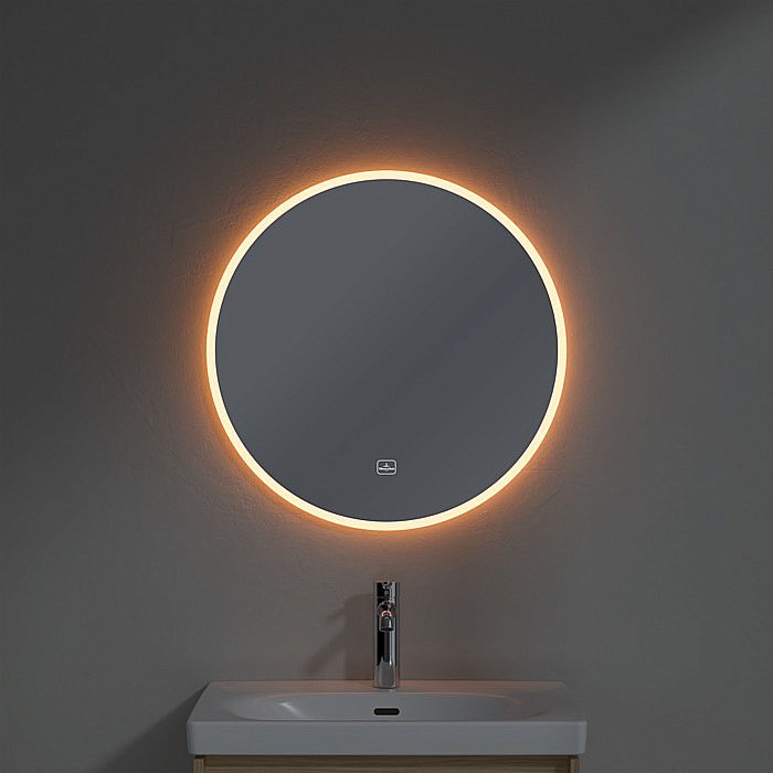 Зеркало Villeroy&Boch More to See Lite+ A4846500 65x65 в ванную от интернет-магазине сантехники Sanbest