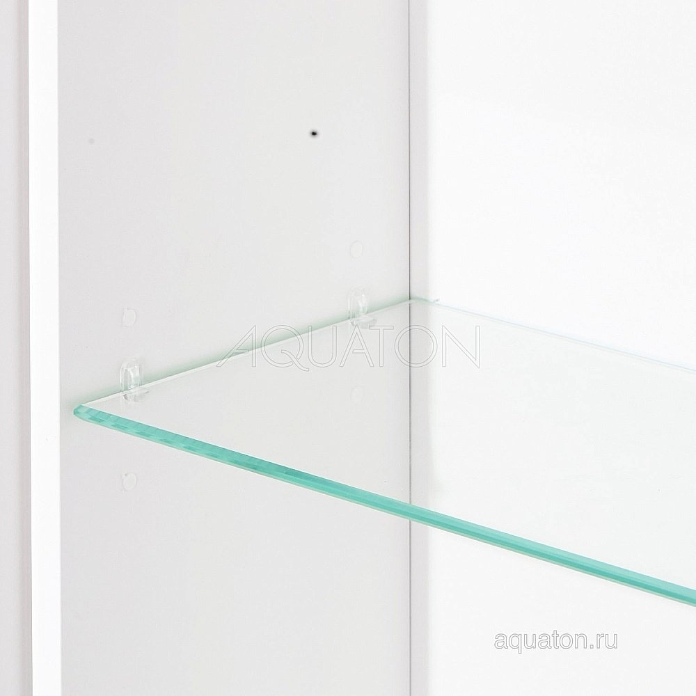 Тумба с раковиной Акватон Беверли 65 белая глянцевая для ванной в интернет-магазине Sanbest