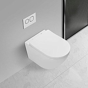 Унитаз Vincea Globo VT1-14T безободковый, смыв торнадо, с крышкой микролифт, белый купить в интернет-магазине Sanbest