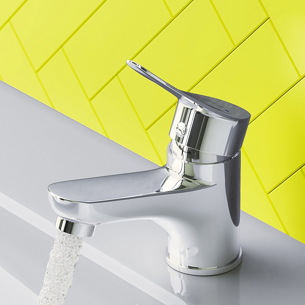 Смеситель для раковины Dorff Norma D1002100 хром купить в интернет-магазине сантехники Sanbest