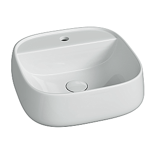 Раковина Ceramica Nova Fonte 40 CN5052 белая купить в интернет-магазине Sanbest