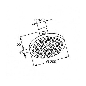 Душевая система Kludi Bozz 386310576 хром купить в интернет-магазине сантехники Sanbest
