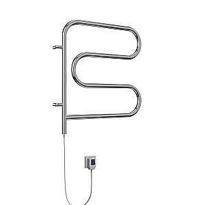 Полотенцесушитель электрический Terminus F-образный 500x500 поворотный купить в интернет-магазине сантехники Sanbest