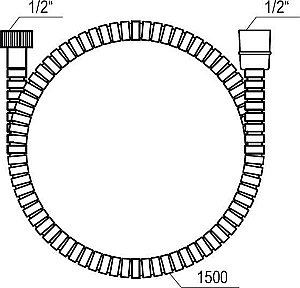 Душевой шланг Ravak 911.00 купить в интернет-магазине сантехники Sanbest