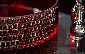 Раковина хрустальная Armadi Art Monaco 39 817-R рубин купить в интернет-магазине Sanbest