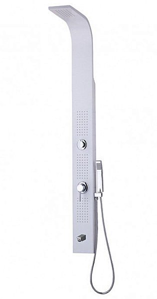 Душевая панель Leroy White Line Spout купить в интернет-магазине сантехники Sanbest