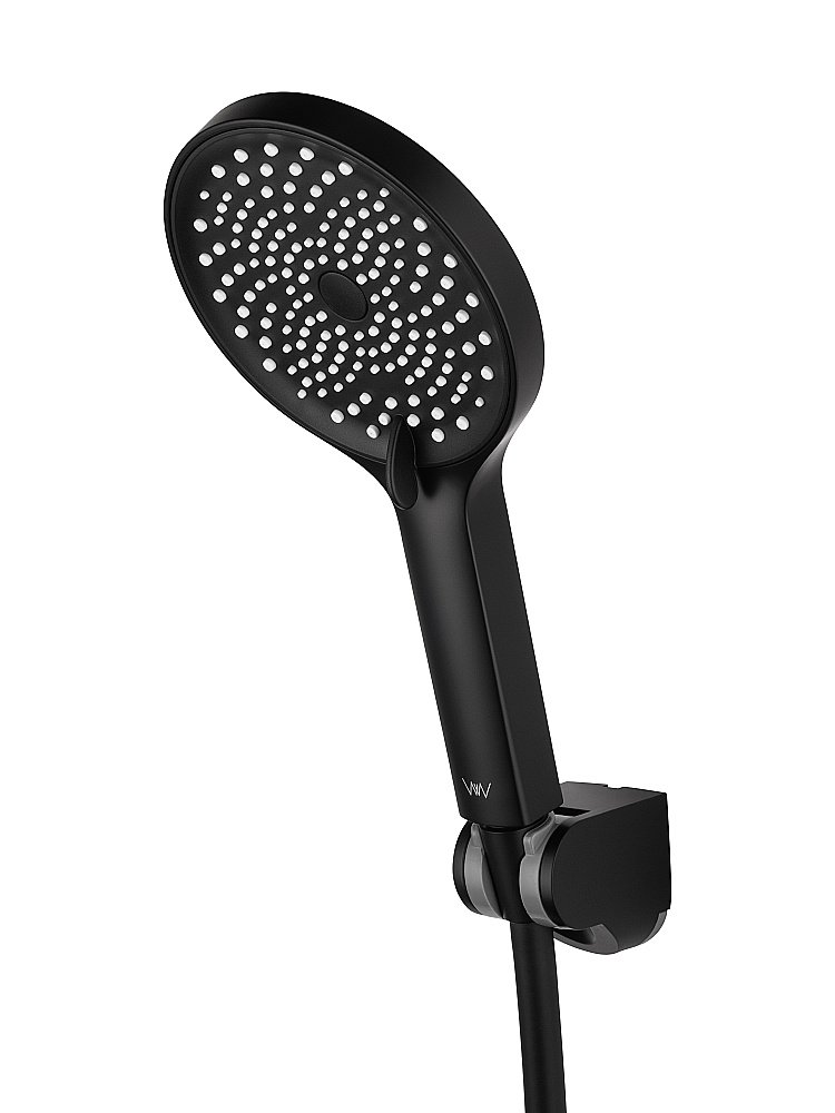 Смеситель для душа WONZON & WOGHAND WW-B2585-MB черный матовый купить в интернет-магазине сантехники Sanbest