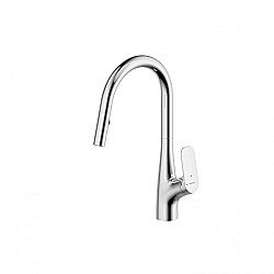 Смеситель для кухни Bravat JOYFUL F7428563CP-ENG хром купить в интернет-магазине сантехники Sanbest