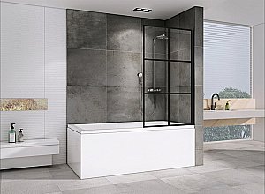 Шторка для ванны Abber Immer Offen AG72080B 80 купить в интернет-магазине Sanbest