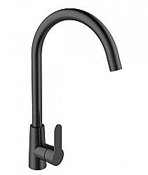 Смеситель для кухни Agger Splendid A0900144 матовый черный купить в интернет-магазине сантехники Sanbest