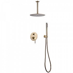 Душевая система Abber EMOTION AF8821G золото матовое купить в интернет-магазине сантехники Sanbest