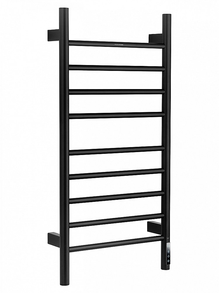 Полотенцесушитель электрический WONZON & WOGHAND BONN, Черный матовый (WW-AL409-MB) купить в интернет-магазине сантехники Sanbest